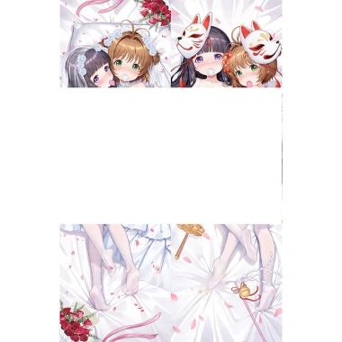 Dakimakura Anime Cardcaptor Sakura Kinomoto 150x50cm Dài Ôm Thân Gối Giá Ưu Đãi 227,816₫