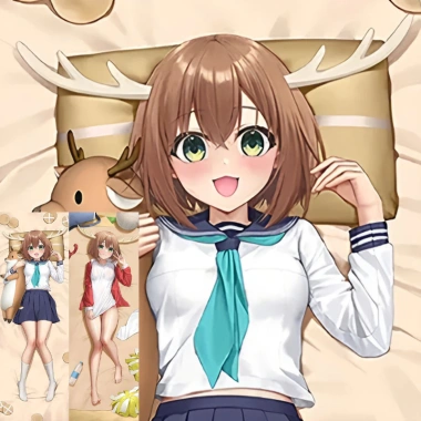 Dakimakura Anime My Deer Friend Noko Shikanoko – Gối 2 mặt Full Body, Chất liệu cao cấp, Giá ưu đãi 112.860₫