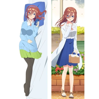 Dakimakura Anime Nakano Miku Nino Gối Vỏ Ga - Chăn Otaku Giá ưu đãi 112.860 VND 4 Dakimakura Anime Nakano Miku Nino Gối Vỏ Ga - Chăn Otaku Giá ưu đãi 112.860 VND 4