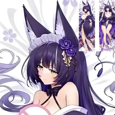 Dakimakura Azur Lane Musashi Hing Gối Anime Da Đào - Vỏ Tricot 6 Kích Cỡ