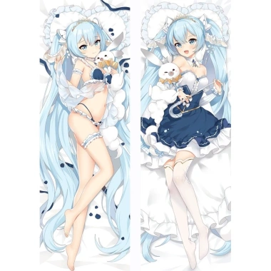 Dakimakura Hatsune Miku Racing 2.018 - Vỏ gối anime 150x50cm, giá giảm 22% 4