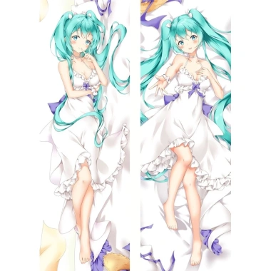 Dakimakura Hatsune Miku Racing 2.018 - Vỏ gối anime 150x50cm, giá giảm 22% 5