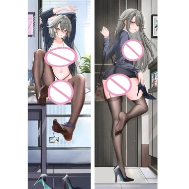 Dakimakura Herta Honkai Impact 3 - Cover Cosplay Anime Hai Mặt In Toàn Thân 160.920VND 5