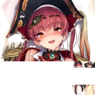 Dakimakura Hololive Houshou Marine 2 mặt - Vỏ gối otaku cao cấp, giảm giá 112,860₫