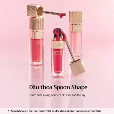 dAlba Official Son bóng làm đầy môi Plumping Lip Glow Volumizer 5ml - Giá 501.600₫ 7
