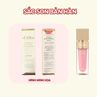 dAlba Official Son bóng làm đầy môi Plumping Lip Glow Volumizer 5ml - Giá 501.600₫ 10