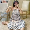 Đầm 2 dây vải Lanh Lụa siêu mát, váy ngủ bầu rộng, hoạ tiết xinh - chỉ 75.000₫ 26