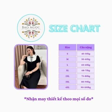 Đầm bầu công sở Bảo Ngọc yếm V xanh than, cổ sơ mi xanh, lụa mềm mát - 299k 4