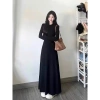 Đầm bầu mùa xuân dài tay body maxi co giãn, váy công sở freesize 162.000₫ 7