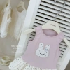 Đầm bé 0-3 tuổi Thỏ Hồng Bloom Modal - Vibe hè thoáng khí, thời trang sang trọng 2
