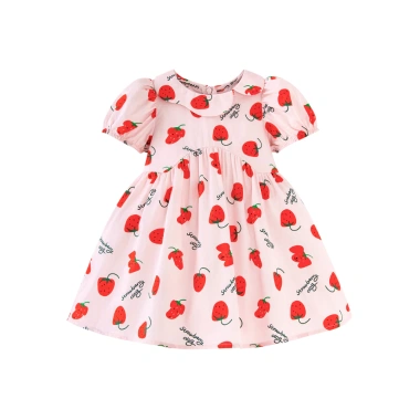 Đầm Bé Gái Minibala Cotton Tay Phồng, Mềm Dành Cho Sơ Sinh - Mùa Hè, Giá 653.400₫