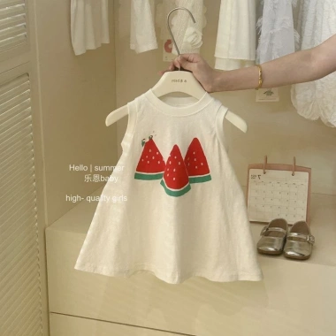 Đầm Bé Gái Mùa Hè In Hình Dễ Thương – Thời Trang Nữ Tiểu Thư Giá 96.885₫