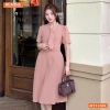 Đầm BEMINE cổ tim cách điệu dáng chữ A phong cách công sở, giá ưu đãi 269.000 VND 4