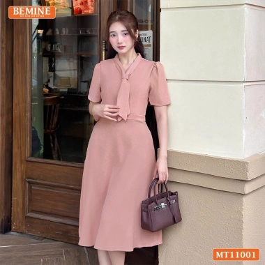 Đầm BEMINE cổ tim cách điệu dáng chữ A - Sang trọng đi làm, giá ưu đãi 269k 7 Đầm BEMINE cổ tim cách điệu dáng chữ A - Sang trọng đi làm, giá ưu đãi 269k 7