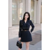 Đầm blazer cổ vest Masara tone xanh đen sang trọng, kèm belt rời thanh lịch - Giá ưu đãi 810.000₫ 5
