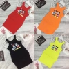 Đầm body ba lỗ 4 màu in hình chú Chuột cho bé gái Giá ưu đãi 74.000đ