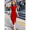Đầm Body Dự Tiệc Đính Ngọc Xẻ Tà Tôn - Sang Trọng, Giá Ưu Đãi 166k 6