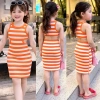 Đầm Body Khoét Eo Cho Bé Gái - Thiết Kế Thời Trang Xinh Xắn, Giá Chỉ 89.000 VNĐ 2