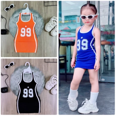 Đầm Body Thể Thao Size 99 Bé Gái Năng Động, Giá Ưu Đãi 99.000 VND