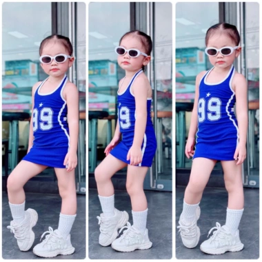 Đầm Body Thể Thao Size 99 Bé Gái Năng Động, Giá Ưu Đãi 99.000 VND