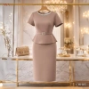 Đầm Bút Chì Kết Cườm Trung Niên ANA Mode - Cotton Lạnh Cao Cấp, Đi Tiệc, Quà Tết Tặng Mẹ, Giá 680k 3