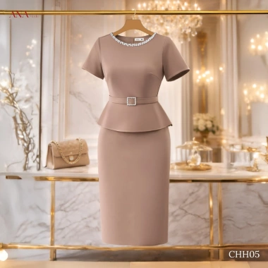 Đầm Bút Chì Kết Cườm Trung Niên ANA Mode - Cotton Lạnh Cao Cấp, Đi Tiệc, Quà Tết Tặng Mẹ, Giá 680k 3 Đầm Bút Chì Kết Cườm Trung Niên ANA Mode - Cotton Lạnh Cao Cấp, Đi Tiệc, Quà Tết Tặng Mẹ, Giá 680k 3