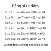 Đầm chống nắng croptop toàn thân răng sói NGẮN-Dài, bảo vệ da, thời trang 7