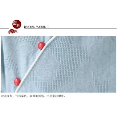 Đầm chữ A retro vải lanh jacquard cotton cổ đứng cải tiến, vừa tay, mát mẻ mùa hè - Giá chỉ 398.333₫ 6 Đầm chữ A retro vải lanh jacquard cotton cổ đứng cải tiến, vừa tay, mát mẻ mùa hè - Giá chỉ 398.333₫ 6