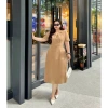 Đầm cổ vest nữ bigsize 60-98kg - Thiết kế thanh lịch, giá chỉ 329.000đ 2