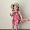 Đầm công chúa bé 0-3Y dâu dây mùa hè thoáng khí sang trọng, chỉ 181k 7