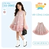 Đầm công chúa bé gái sát nách, váy nơ trắng nổi bật - Giá 280.000đ, phù hợp đi học, đi chơi