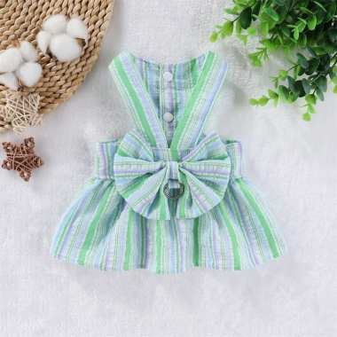 Đầm công chúa cho mèo & chó nhỏ, thoáng khí, vòng đai dây nơ xinh, thoải mái mọi mùa 10 Đầm công chúa cho mèo & chó nhỏ, thoáng khí, vòng đai dây nơ xinh, thoải mái mọi mùa 10