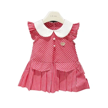 Đầm công chúa Cotton không tay mùa hè 0-3Y – nhẹ, phong cách nhiệt đới, thân thiện môi trường, giá ưu đãi 266.364₫ 5