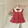 Đầm công chúa Cotton không tay mùa hè 0-3Y – nhẹ, phong cách nhiệt đới, thân thiện môi trường, giá ưu đãi 266.364₫ 6