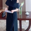 Đầm công sở cao cấp VD009 - Váy trắng tiểu thư thiết kế xuất khẩu, giá ưu đãi 169k