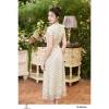 Đầm công sở CITI MODE FASHION xòe chấm bi cổ đổ tay chờm - Giá chỉ 495.000₫ 3