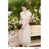 Đầm công sở CITI MODE FASHION xòe chấm bi cổ đổ tay chờm - Giá chỉ 495.000₫ 4
