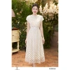Đầm công sở CITI MODE FASHION xòe chấm bi cổ đổ tay chờm - Giá chỉ 495.000₫ 5