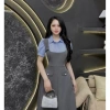 Đầm công sở nữ thời trang giá 285.000₫ giảm sâu, chất liệu thoáng mát, phù hợp văn phòng 2