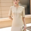 Đầm công sở nữ twill silk chéo Hàn thanh lịch - Giá ưu đãi 418.500₫ OT11B094 5
