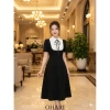Đầm công sở Ohari Fashion cổ sơmi giả yếm chữ A, thanh lịch trẻ trung, size S-XXL, giá 210.000₫ 3