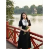 Đầm công sở Ohari Fashion cổ sơmi giả yếm chữ A, thanh lịch trẻ trung, size S-XXL, giá 210.000₫ 5
