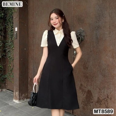 Đầm công sở thiết kế BEMINE MT8.589 tay ngắn - Giảm giá, chỉ còn 219.000₫ 10 Đầm công sở thiết kế BEMINE MT8.589 tay ngắn - Giảm giá, chỉ còn 219.000₫ 10