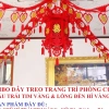 Đám Cưới: Dây Treo Chữ HỶ ĐỎ, Lồng Đèn Chữ PHÚC - Trang Trí Đá M CuỲ, Giá 37.200 VND 8
