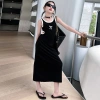 Đầm dài mùa hè phong cách Hàn Quốc cho bé gái lớn và nhỏ 3-14 tuổi, váy thể thao ôm vừa, đẹp mắt, siêu thoáng, giá ưu đãi 128.700₫