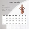 Đầm dài tay lấp lánh kim cương Nyeemya Nữ – Leotard ruched, thiết kế khiêu vũ 2
