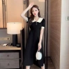Đầm đen Hàn Quốc xinh thanh lịch, nhẹ nhàng dạo phố và công sở – Giá chỉ 179.000₫ 9