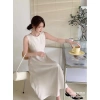 Đầm dự tiệc công sở KOCHY D39 cổ tròn dáng xoè, thanh lịch, size S‑L, giảm giá 349k 4