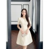 Đầm dự tiệc đen trắng xếp li Kora Dress – Thân mỏng, tag đá, chỉ 182.699₫