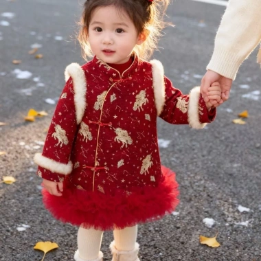 Đầm Hanfu Bé Gái Sườn Xám – Phong Cách Quốc Gia, Dành cho Tết Nguyên Đán, Giá chỉ 440.862₫ 6 Đầm Hanfu Bé Gái Sườn Xám – Phong Cách Quốc Gia, Dành cho Tết Nguyên Đán, Giá chỉ 440.862₫ 6